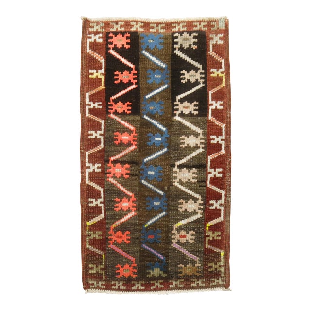 Mid 20th Century Turkish Konya Mat For Sale