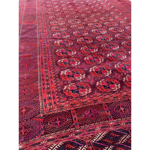 Antique Large Boukhara Rug, 1920s For Sale - Image 15 of 18