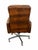 1970s Eck-Adams Brown Tufted High-Back Executive Office Chair For Sale - Image 14 of 17