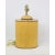 A Pair of Vintage English Chinoiserie Hand-Painted Yellow Tea Canister Table Lamps For Sale - Image 4 of 8