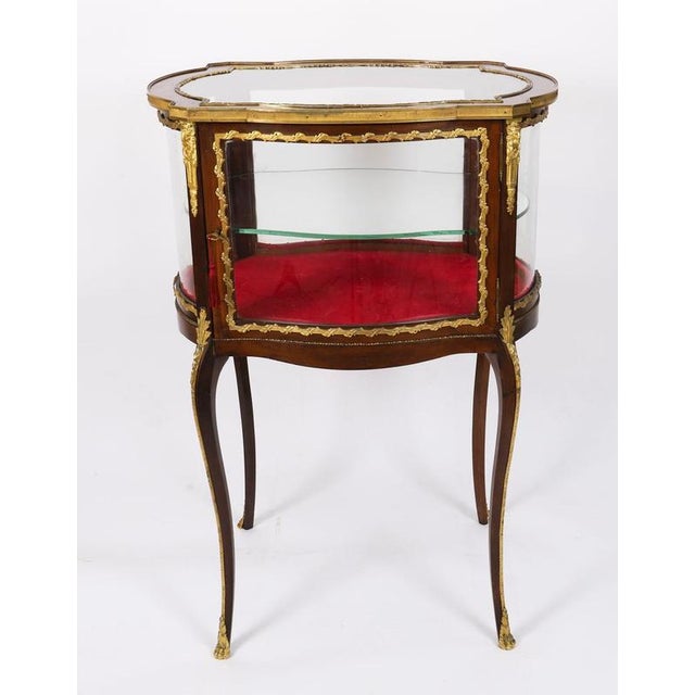 Antique Ormolu Mounted Bijouterie Display Cabinet, 19th Century For Sale - Image 17 of 18