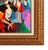 Serigraph in colors on linen with hand embellishment in acrylic paint. Hand signed lower front by Itzchak Tarkay. Hand...