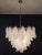 Italian Italian Murano Chandelier 57 Glass Rondin Swallow Glass For Sale - Image 3 of 12