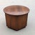 Wood 1970s Round Walnut Cabinet End Table With Storage For Sale - Image 7 of 10