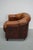 Vintage Dutch Cognac Leather Club Chair For Sale - Image 4 of 18