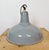Vintage British Industrial Grey Enamel Factory Pendant Lamp, 1960s For Sale - Image 14 of 18
