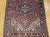 Textile Vintage Heriz Area Rug, Handwoven Geometric Pattern, Red & Navy, 5’ X 7’ For Sale - Image 7 of 11