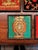 Italian 1920s Set of 8 Framed Verre Eglomise Italian Plaques or Coasters With Venetian Designs For Sale - Image 3 of 6