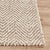 Contemporary Chevy Jute Chenille Ivory Rug - 2 X 3 For Sale - Image 3 of 5