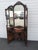 Traditional 1920s Carved Tri Fold Vanity Makeup Dressing Table and Stool 6454 For Sale - Image 3 of 18