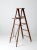Vintage Rustic Painted Wooden Ladder For Sale - Image 4 of 12