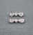 Silver 3.20 Ct Diamond Dangle Earrings, A Pair For Sale - Image 8 of 8