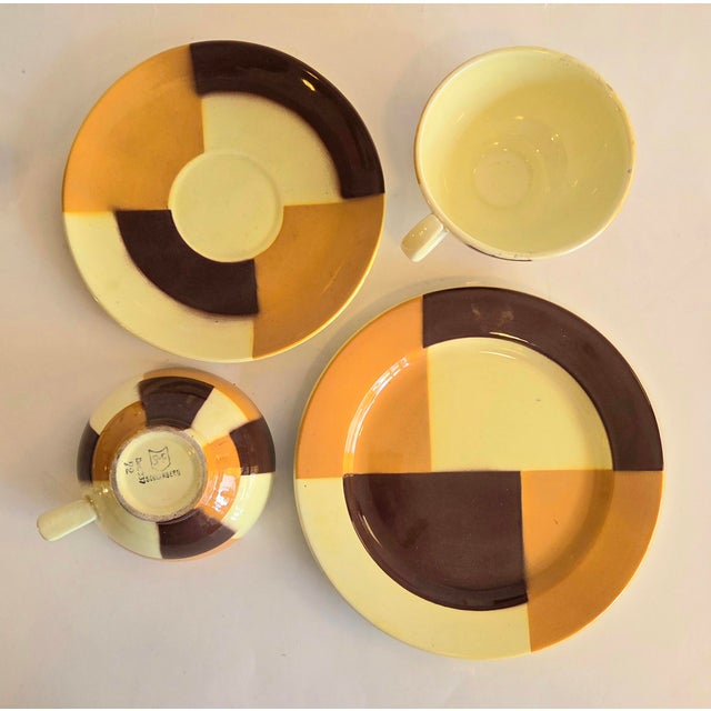 1930s Coffee Set by Eva Stricker-Zeisel for Schramberg, 1929, Set of 3 For Sale - Image 5 of 10