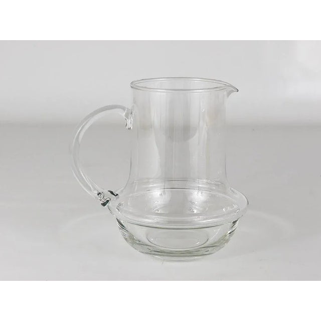 Carl Auböck Mid-Century Glass Jug by Carl Auböck attributed to Ostovics Culinar, Austria, 1970s For Sale - Image 4 of 9