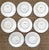Set/8 Italian Handpainted Nantucket Plates For Sale - Image 12 of 12