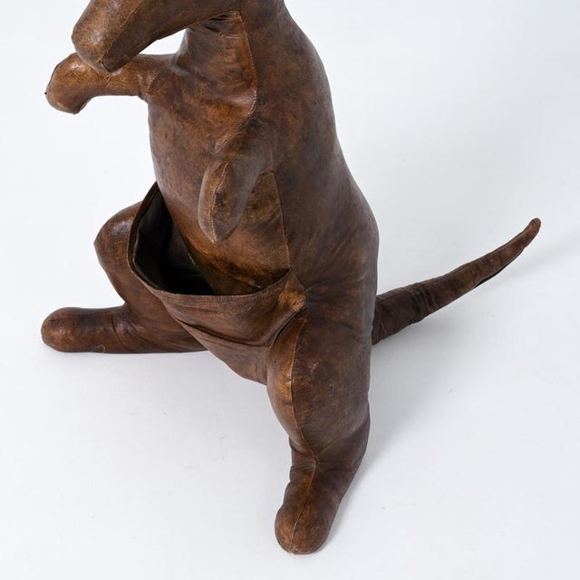 Leather Magazine Holder by Dimitri Omersa for Abercrombie & Fitch, 1960s For Sale - Image 15 of 18