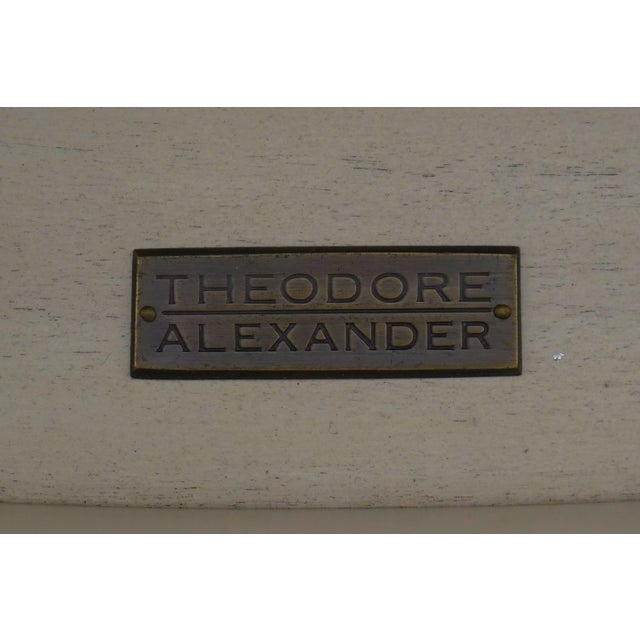 Theodore Alexander Continental Style Painted Commode Chest For Sale - Image 17 of 18