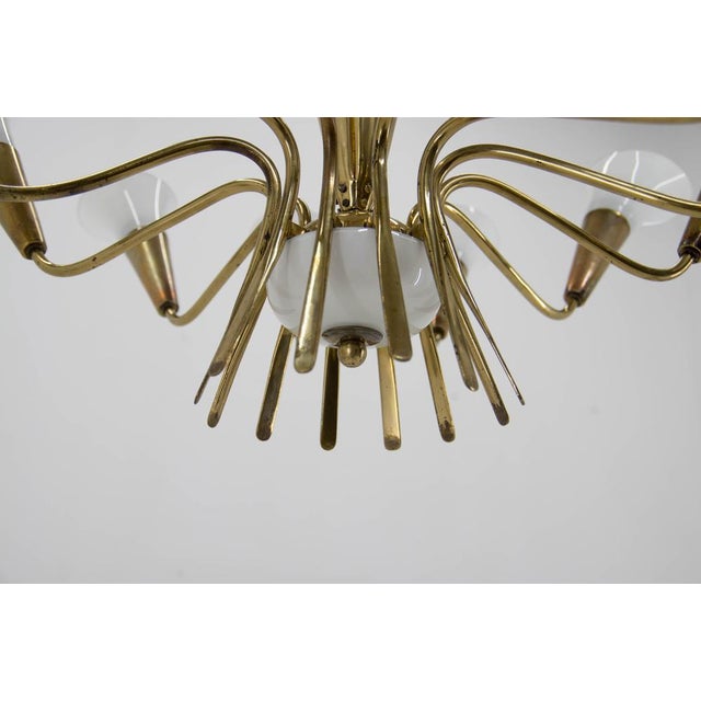 Expo 58 Brussels Chandelier attributed to Kamenicky Senov, 1958 For Sale - Image 6 of 16