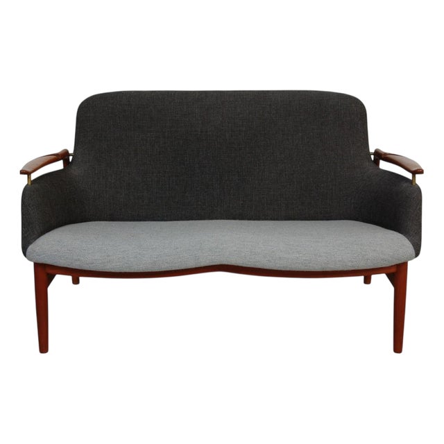 NV53 2-Seater Sofa by Finn Juhl for Niels Vodder, 1950s For Sale