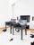 Cassina 1980s Pair of Two 70s Cassina Cab 413 Armchairs Mario Bellini Elephant Grey / Gray For Sale - Image 4 of 11