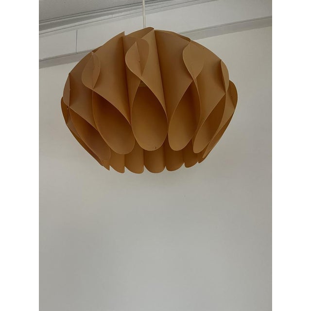 1960s Vintage Danish Butterfly Hanging Lamp by Lars Schiøler for Hoyrup, 1960s For Sale - Image 5 of 12