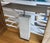 Custom Minimalist Limestone and Steel Console Table by Hastening Designs For Sale - Image 4 of 12