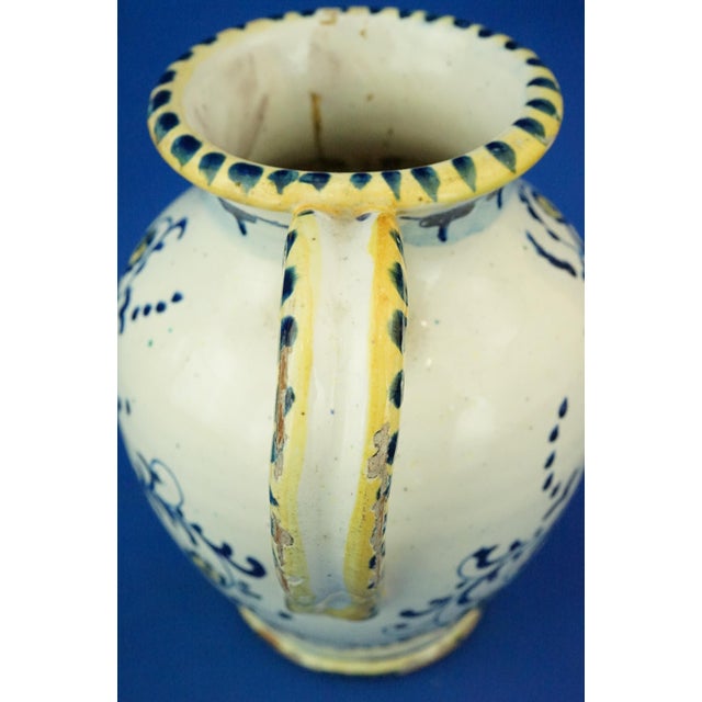 Antique Italian Renaissance Tuscan Majolica Pharmacy Jar, 1600s For Sale - Image 12 of 18