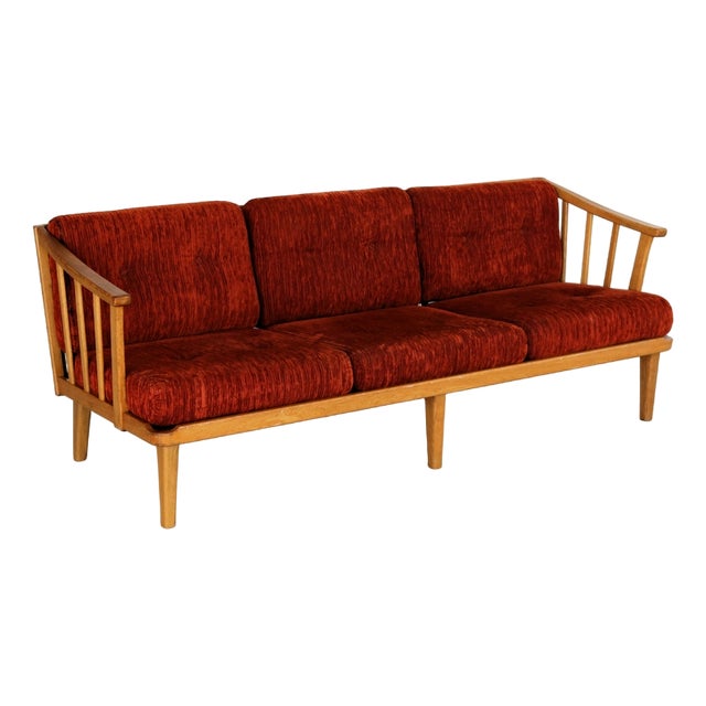 Vintage Sofa by Carl Malmsten for O.H. Sjögren For Sale
