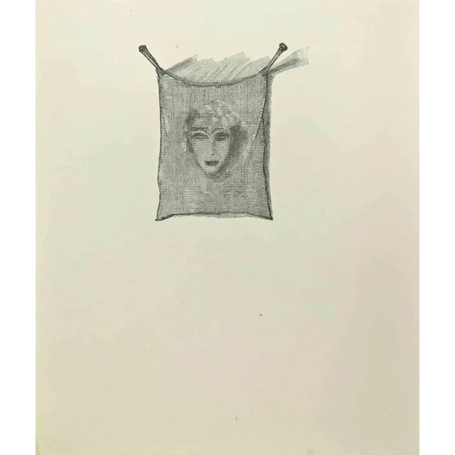 Portrait is a woodcut print print on paper, realized after Jean Paul Sauget for Maurice Magre's Les Soirs d'Opium....