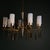 Large Mid-Century Italian Sculptural Chandelier in Brass and Glass, Italy, 1950s For Sale - Image 10 of 18