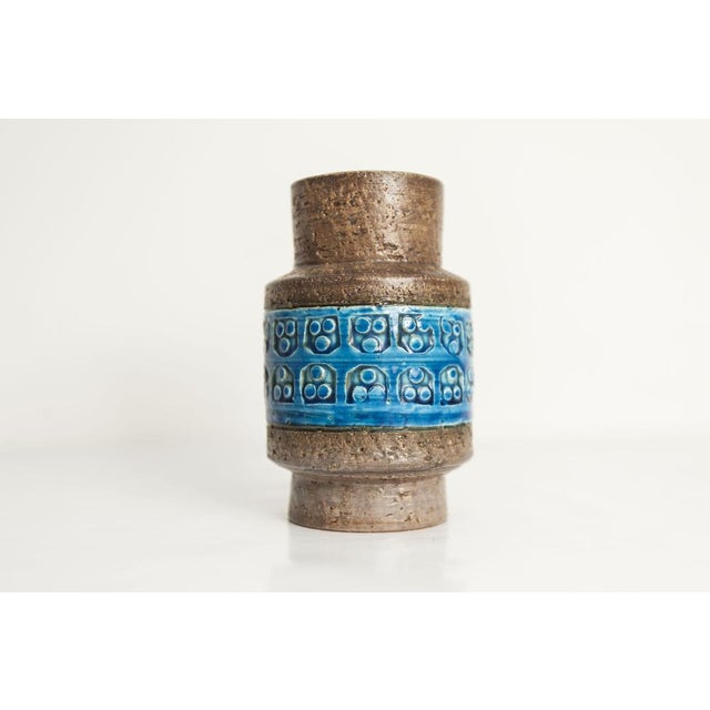1960s Vintage Italian Vase by Aldo Londi for Bitossi, 1960 For Sale - Image 5 of 15