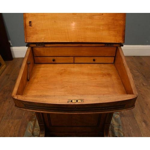 Wood Victorian Walnut Davenport Desk, 1890s For Sale - Image 7 of 13