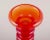 Carmen Vase in Orange Art Glass by Tamara Aladin for Riihimäki Glass, Finland, 1960s For Sale - Image 6 of 7