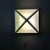 White Pyramid-Shaped Wall Light from Glashütte Limburg, 1970s For Sale - Image 8 of 17