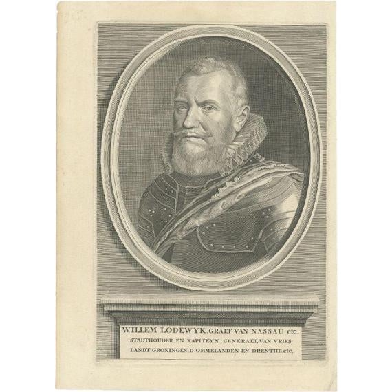 Willem Lodewijk, 1680, Paper For Sale - Image 6 of 6