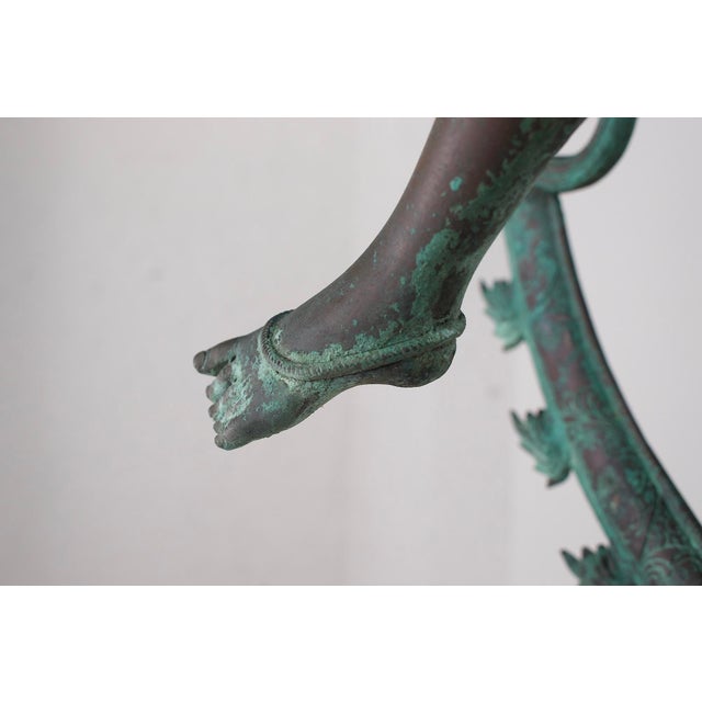 Indian Artist, Shiva Nataraja, 1950s, Bronze For Sale - Image 4 of 7