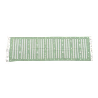 Kerra Rug, 2.5x10, Green For Sale