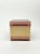 Purple Acrylic & Gold Metal Cube Box by Alessandro Albrizzi, Italy, 1970s For Sale - Image 6 of 15