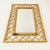 Mid-Century Bamboo and Rattan Wall Mirror, Italy, 1960s For Sale - Image 6 of 7