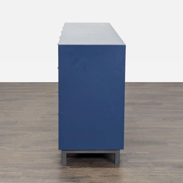 Room & Board Room & Board Copenhagen Modern Navy 10-Drawer Dresser For Sale - Image 4 of 10