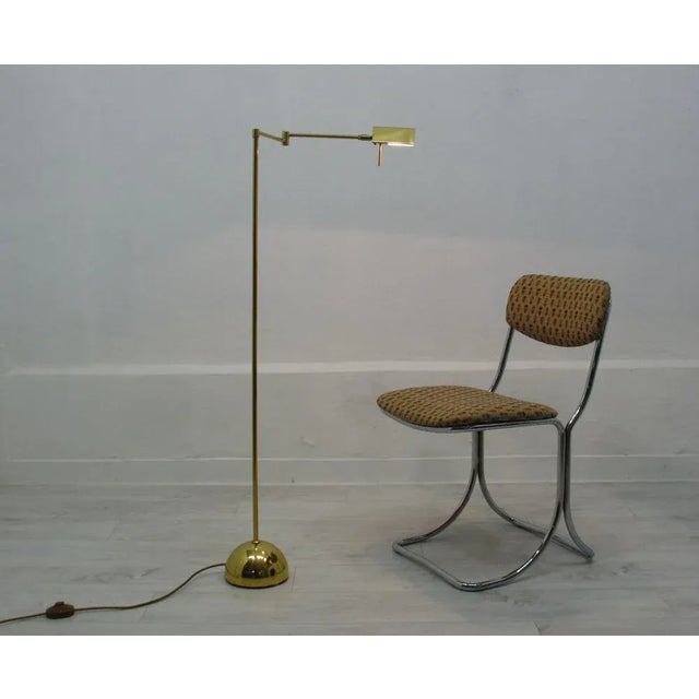 Bankers floor lamp, 1970s. Adjustable lamp arm 36 - 63 cm. European Plug (up to 250V).The wiring of this item may be...
