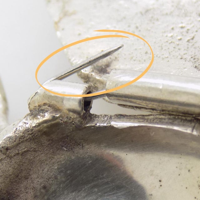 Large Vintage Italian Handmade Silver Crab-Shaped Box, 1950s For Sale - Image 9 of 13