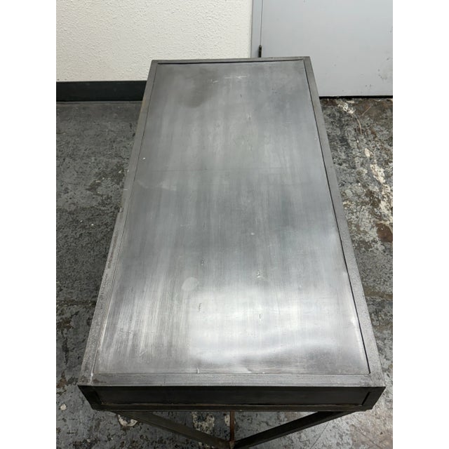 Arteriors Flint Campaign Desk For Sale In San Francisco - Image 6 of 12