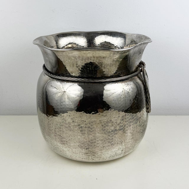 1930s Silver Plated Champagne Bucket, 1930s For Sale - Image 5 of 11