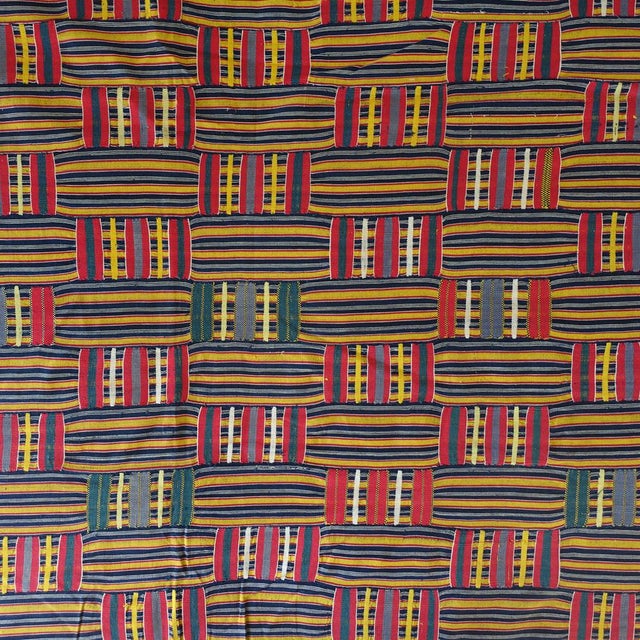Kente Fabric, Ghana, West Africa For Sale - Image 4 of 10