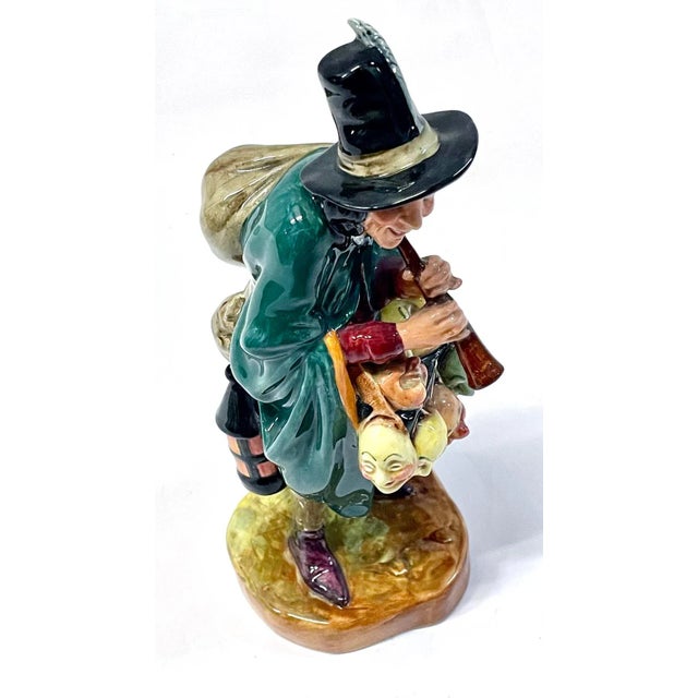 Realism Vintage Royal Doulton Mask Seller Figurine For Sale - Image 3 of 8