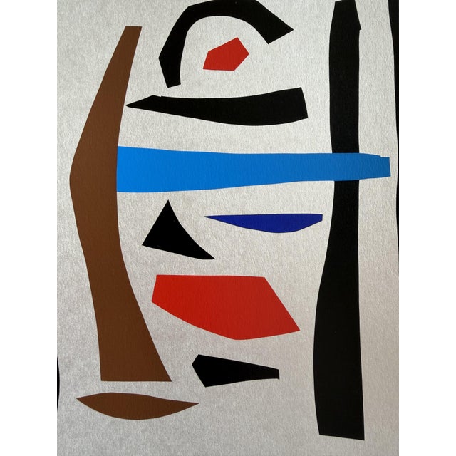 Robert Jacobsen, Abstract Composition, Original Silkscreen Print For Sale - Image 4 of 7