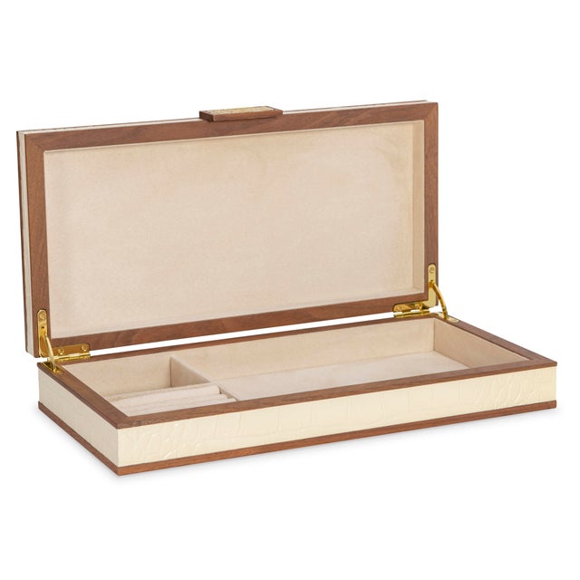 Maitland-Smith Cream Stacking Boxes