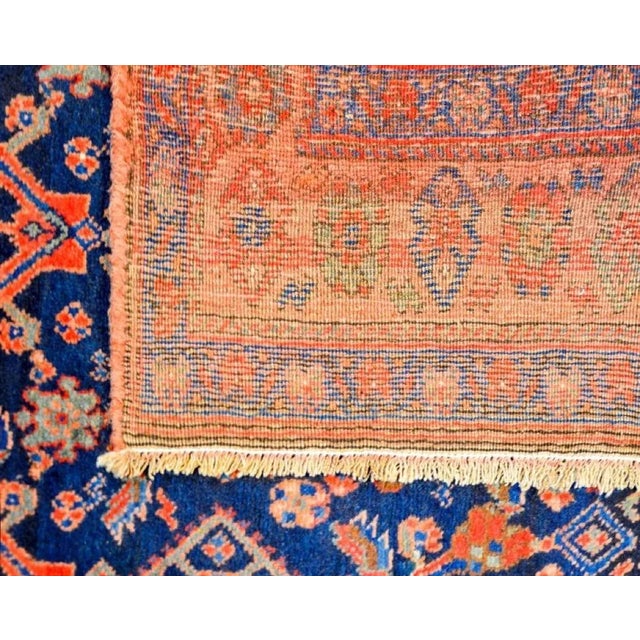 Mid 19th Century Early 20th Century Bidjar Rug For Sale - Image 5 of 5
