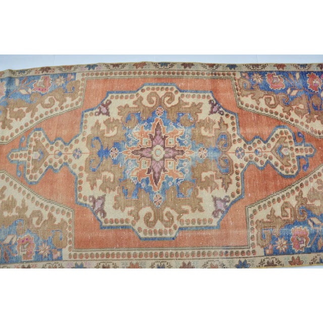 Oushak Floor Wool Area Carpet For Sale In Phoenix - Image 6 of 10